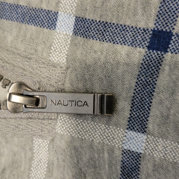 Nautica 3/4in zip sweater - Picture 4 of 5
